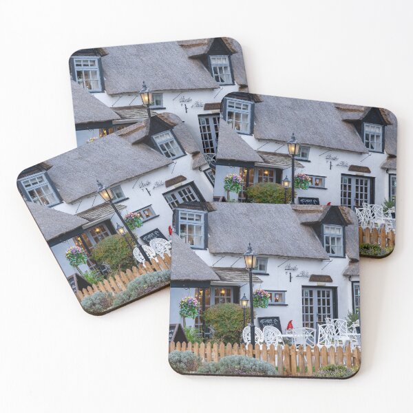 Item preview, Traditional cottage cafe with thatched roof designed and sold by yackers1.