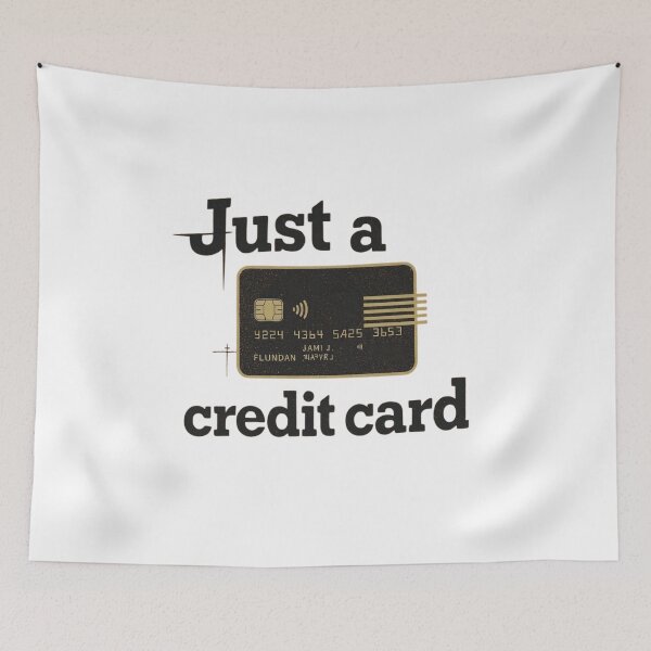 Item preview, Just a Credit Card Ilustration designed and sold by RED-MOUSE.