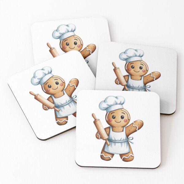Item preview, Cheerful Gingerbread Baker designed and sold by jkrphoto.