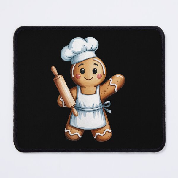 Item preview, Cheerful Gingerbread Baker designed and sold by jkrphoto.