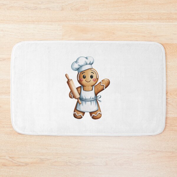 Item preview, Cheerful Gingerbread Baker designed and sold by jkrphoto.