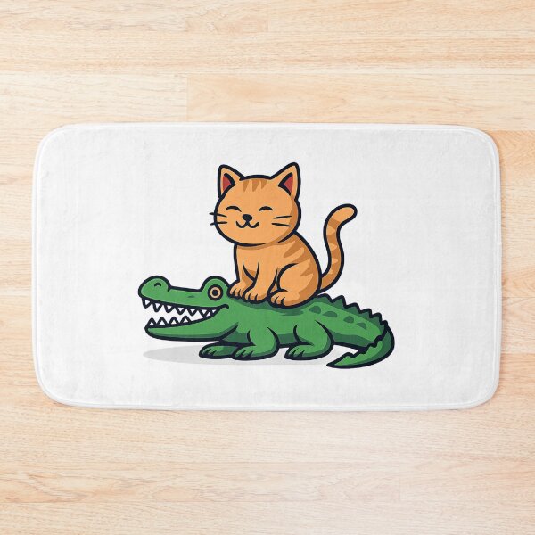 Item preview, Cat & Crocodile Joyride designed and sold by luckyyouth.
