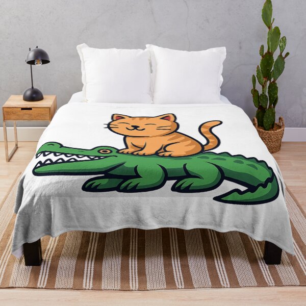 Item preview, Cat & Crocodile Joyride designed and sold by luckyyouth.
