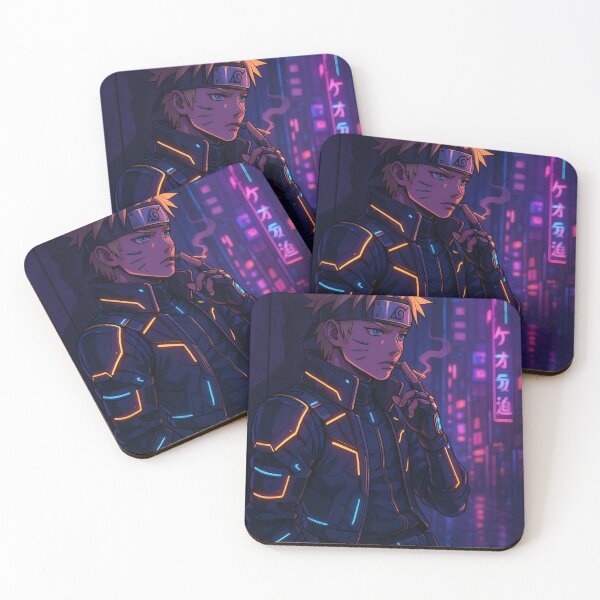 Item preview, Naruto – Cyberpunk Neon Ninja designed and sold by AnimeShin.
