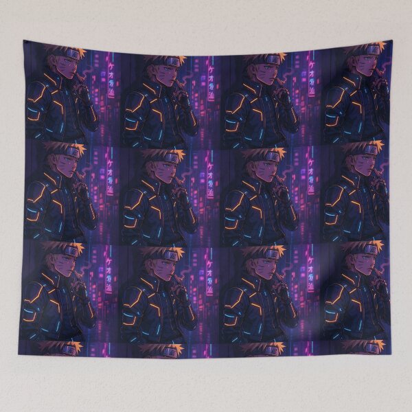 Item preview, Naruto – Cyberpunk Neon Ninja designed and sold by AnimeShin.