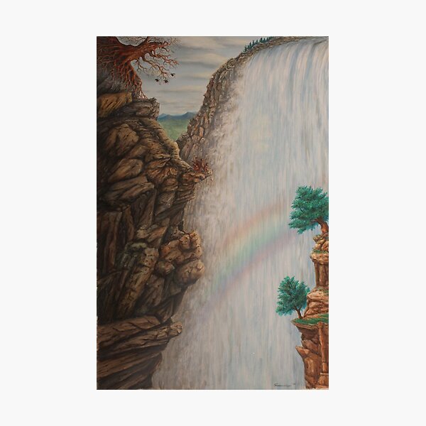 Waterfall Photographic Print