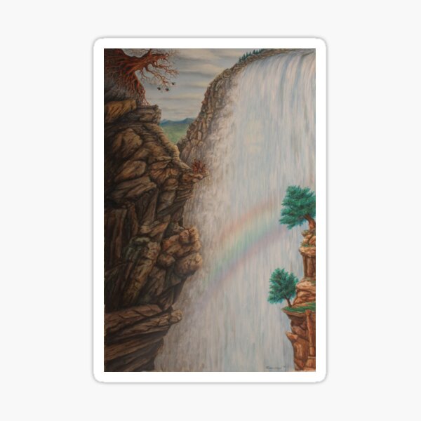 Waterfall Sticker