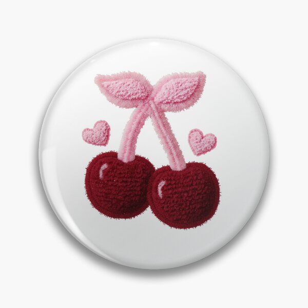 Item preview, Cute Fuzzy Cherry Valentine's Day PNG - Retro Trendy Fun VDay Shirt Design designed and sold by minlik.