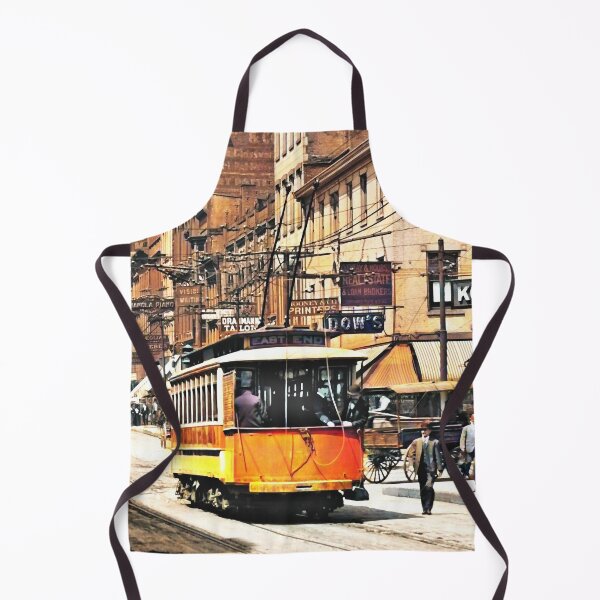 Item preview, Cincinnati OH - 4th and Main Streets with Trolley designed and sold by Susan Savad.