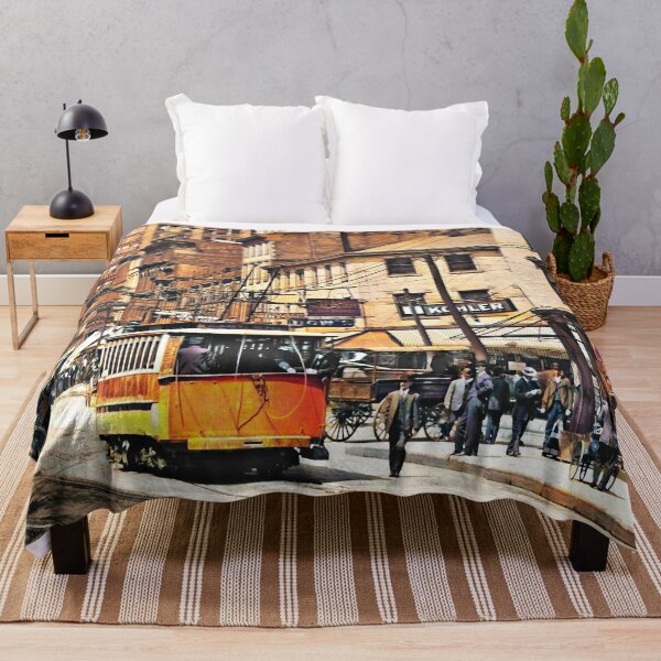 Item preview, Cincinnati OH - 4th and Main Streets with Trolley designed and sold by Susan Savad.