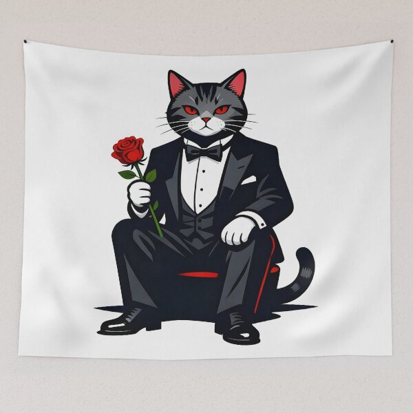 Item preview, Cat Father  designed and sold by Uglyandcute.