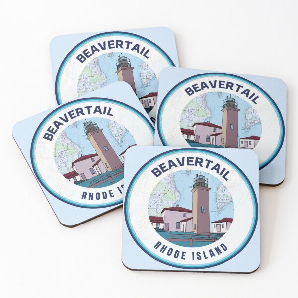 Item preview, Rhode Island Souvenir Map - Beavertail Lighthouse designed and sold by Willz Designz.