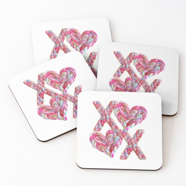 Item preview, Crochet Latch Hook Heart Valentine PNG - Retro Preppy Colorful Love Design designed and sold by minlik.