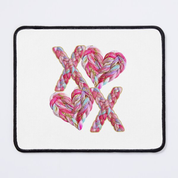 Item preview, Crochet Latch Hook Heart Valentine PNG - Retro Preppy Colorful Love Design designed and sold by minlik.