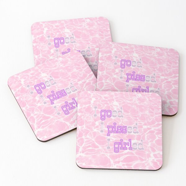 Item preview, Go Piss Girl Meme WordArt Girlie Cursed Stickers designed and sold by feardeargcrafts.
