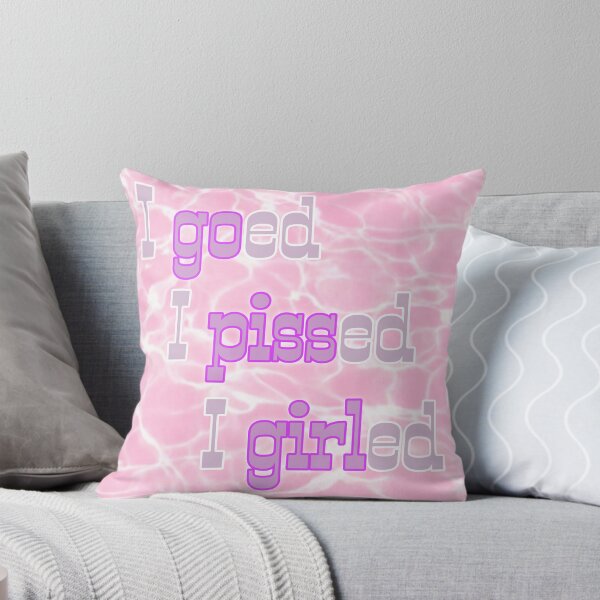 Item preview, Go Piss Girl Meme WordArt Girlie Cursed Stickers designed and sold by feardeargcrafts.