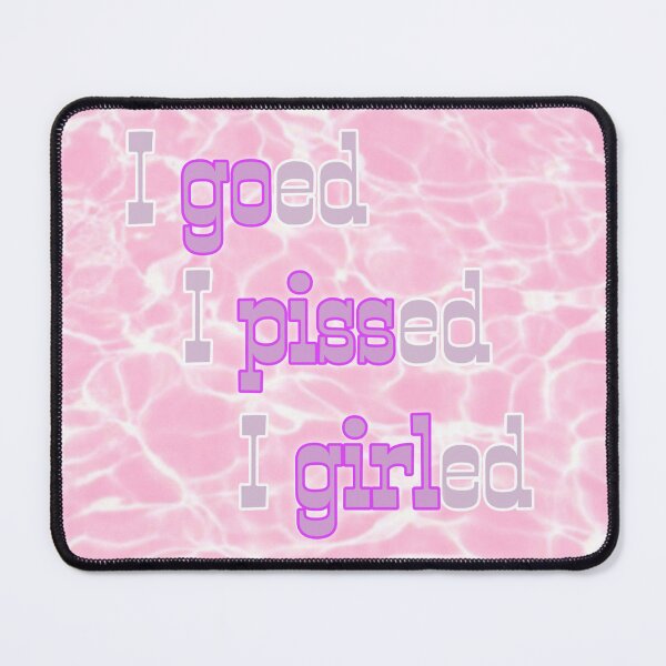 Item preview, Go Piss Girl Meme WordArt Girlie Cursed Stickers designed and sold by feardeargcrafts.