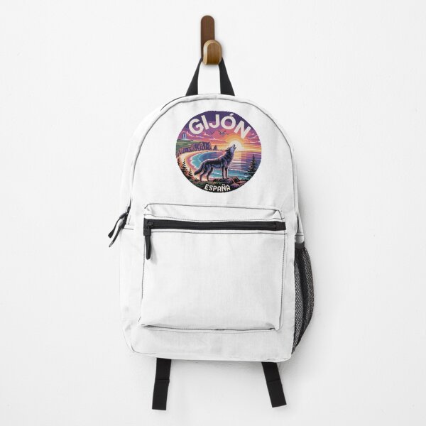 Item preview, Gijón España - Sunset Pixel Art Wolf Howling designed and sold by CircinusStore.