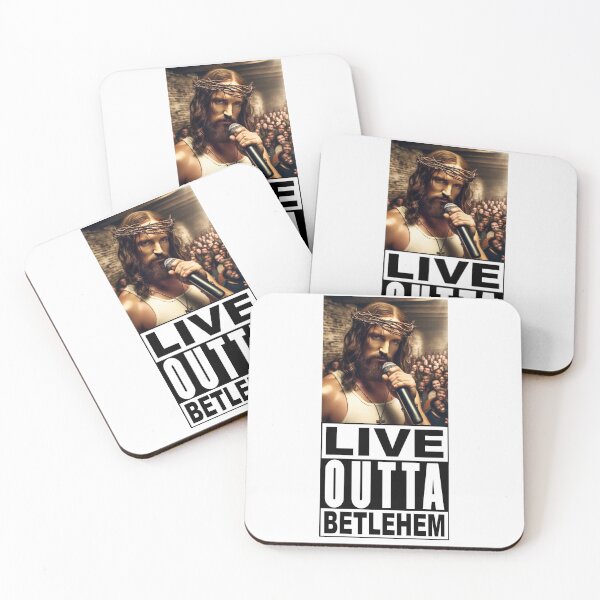 Item preview, Jesus; Live Outta Betlehem; designed and sold by StickerApe.
