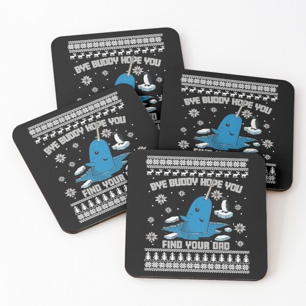 Item preview, Christmas Whale Ugly Holiday Bye Buddy Hope You Find Your Dad designed and sold by MEMillerMStore.
