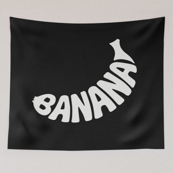 Item preview, Banana Typography Poster – Minimalist Fruit Word Art for Kitchen or Wall Decor designed and sold by Bright Nest Studio.