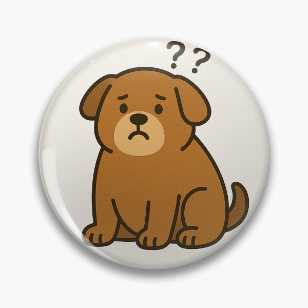 Artikelvorschau, Verwirrter, pummeliger Hund entworfen und verkauft von SuaveNK.