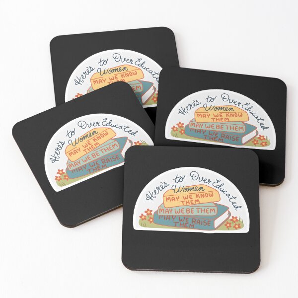 Item preview, Here's To Over Educated Women designed and sold by stephenflashart.
