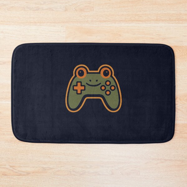 Item preview, Retro Frog Gamer Controller – Cute Vintage Gaming Design designed and sold by johnExpress02.