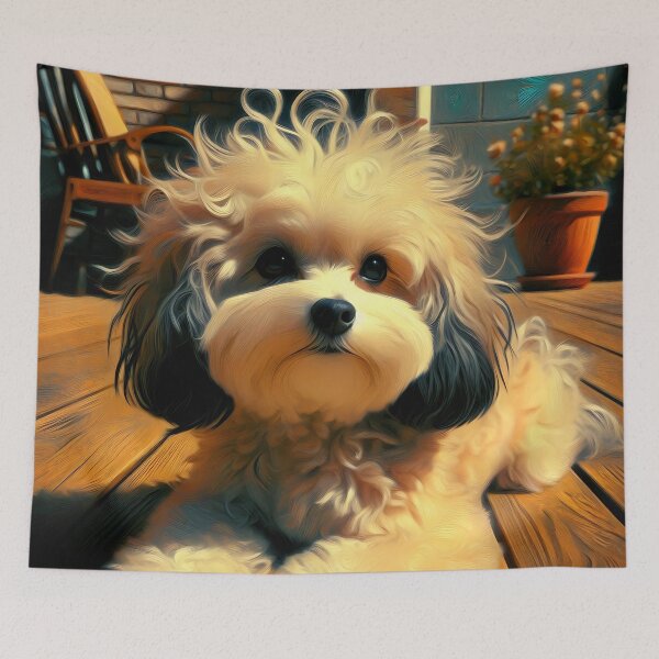 Item preview, Maltipoo Art #16 | Maltipoo Lovers designed and sold by ksgraphics222.