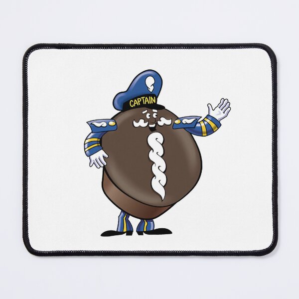 Item preview, Captain Chocolate Cupcake - vintage character designed and sold by PIXEL POP DESIGNS - Beyond the Norm!.
