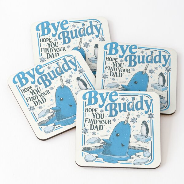 Item preview, Bye Buddy Hope You Find Your Dad - Funny Christmas designed and sold by MEMillerMStore.