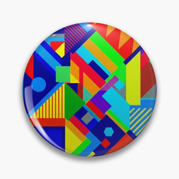 Artikelvorschau, Vibrant Geometric Abstract Art entworfen und verkauft von Aurea Geometry.