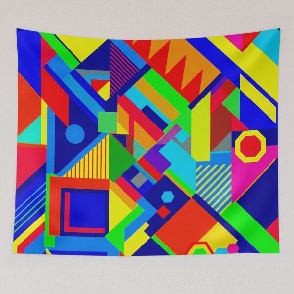 Item preview, Vibrant Geometric Abstract Art designed and sold by Aurea Geometry.