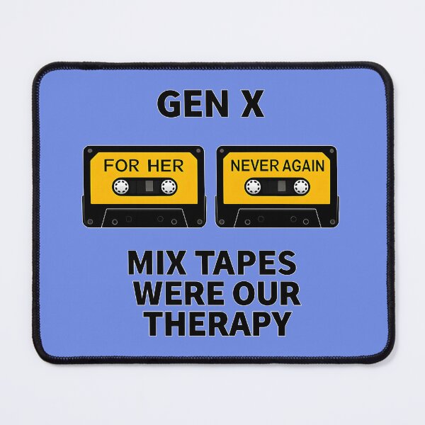 Item preview, Gen X - Mix Tapes Were Our Therapy designed and sold by Dan Farsaci.