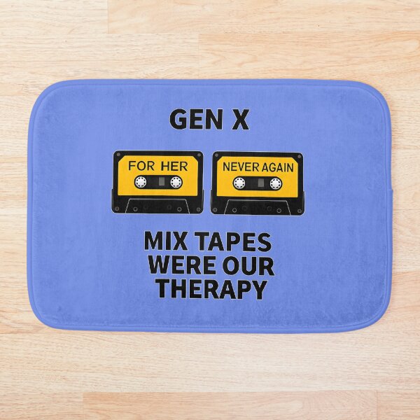 Item preview, Gen X - Mix Tapes Were Our Therapy designed and sold by Dan Farsaci.