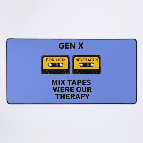 Item preview, Gen X - Mix Tapes Were Our Therapy designed and sold by Dan Farsaci.