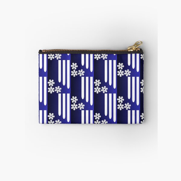 Item preview, Navy blue and white print designed and sold by Flair-Fashion.