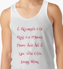 Mount Doom Lousy Shirt Tank Top