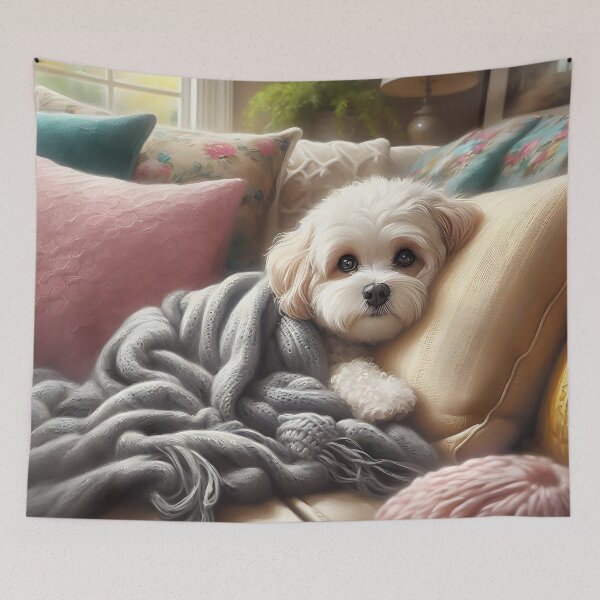 Item preview, Maltipoo Art #17 | Maltipoo Lovers designed and sold by ksgraphics222.