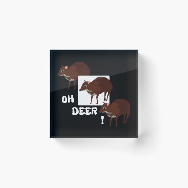 Item preview, Mouse Deer/Chevrotain - ''OH DEER!'' For Everyone Who Loves Mouse Deer/Chevrotain designed and sold by artdesignermp.