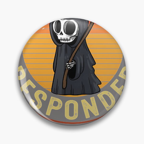 Item preview, LAST-RESPONDER-DARK-HUMOR-T-SHIRT designed and sold by AmarNukic.