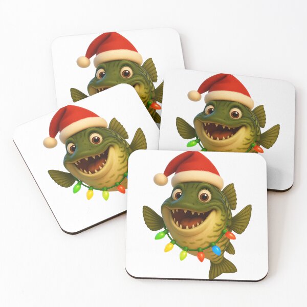 Item preview, Christmas Muskellunge Fish designed and sold by Sillytoe.