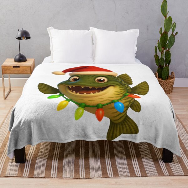 Item preview, Christmas Muskellunge Fish designed and sold by Sillytoe.