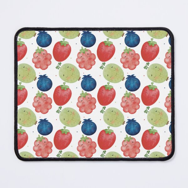 Artikelvorschau, Aquarell-Fruchtmuster – Happy Berries Kollektion entworfen und verkauft von GoldenAcornArt.