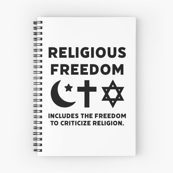 Item preview, Religious freedom includes the freedom to criticize religion.  designed and sold by Rachel the Artist .