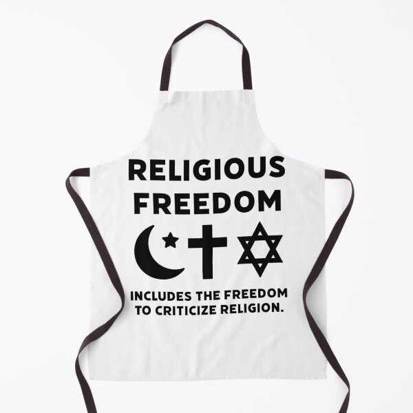 Item preview, Religious freedom includes the freedom to criticize religion.  designed and sold by Rachel the Artist .