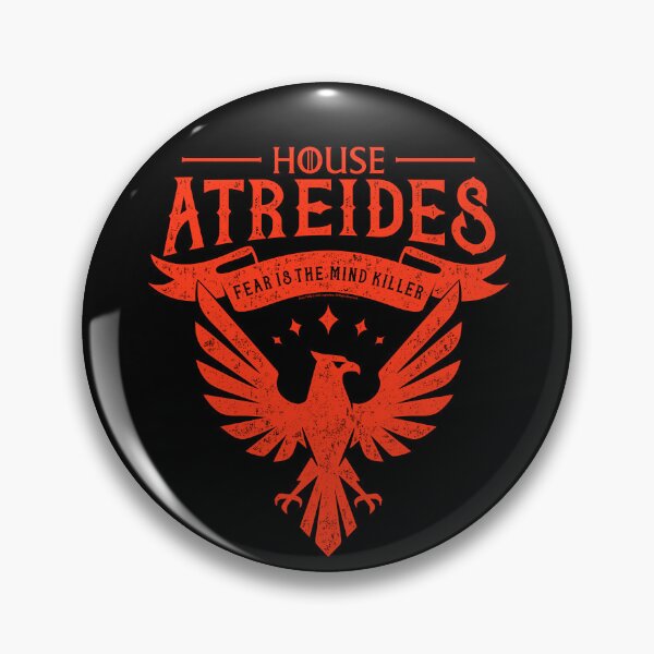Item preview, House Atreides Vintage Red Hawk Emblem designed and sold by wolfkin-design.