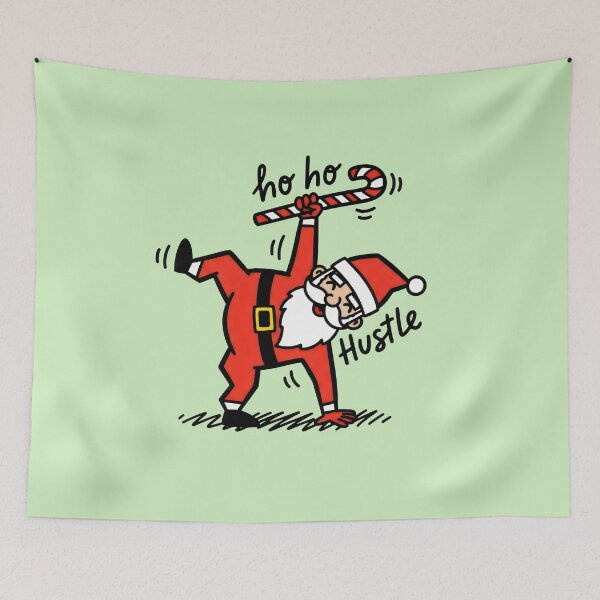 Item preview, Ho Ho Hustle Funny Breakdancing Santa Claus designed and sold by Animepic222.