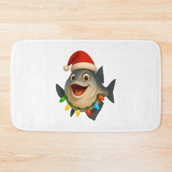 Item preview, Christmas Ocean Whitefish designed and sold by Sillytoe.