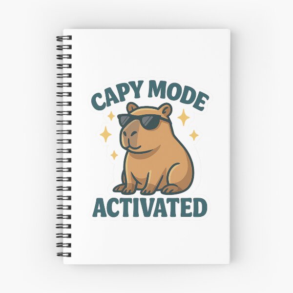 Item preview, Capy Mode Activated | Funny Capybara Meme & Chill Fashion T-Shirt designed and sold by MOAVE-Design.